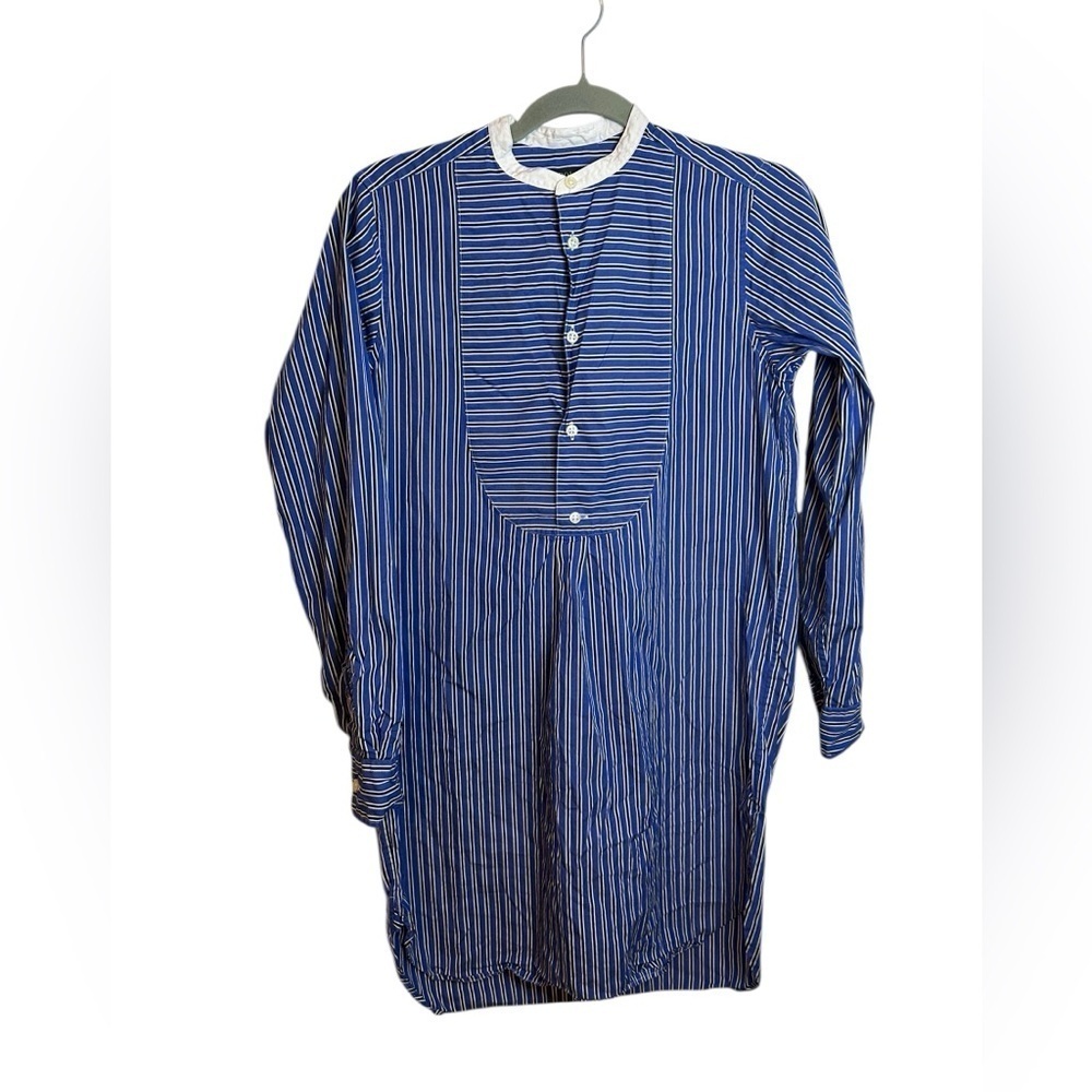 Polo Ralph Lauren Blue Striped Preppy Tunic Dress